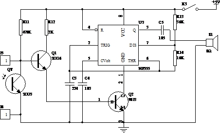 光控語言電路設(shè)計實驗