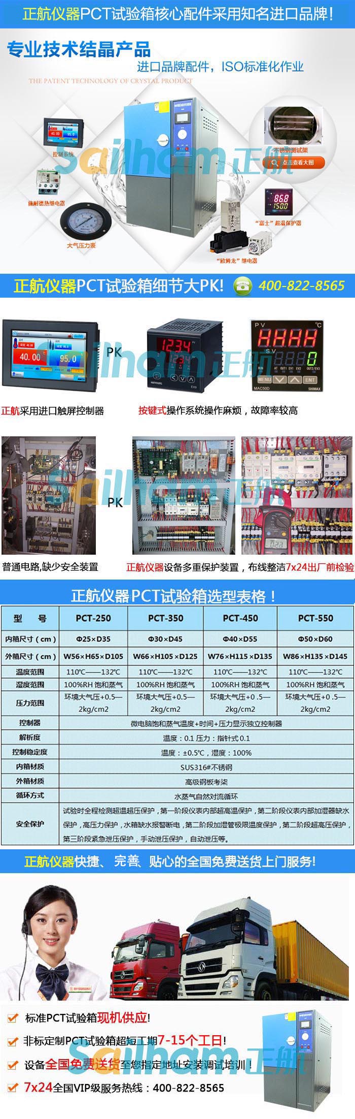 北京鐵磁性材料PCT高壓加速壽命試驗機