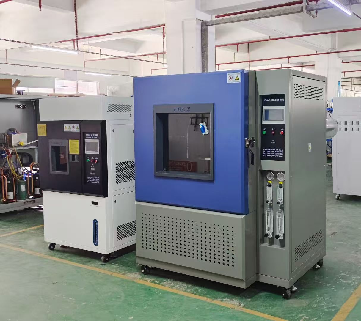 1000L淋雨試驗(yàn)箱(IP3456等級(jí))，  150L氙燈老化箱